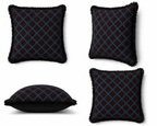 Heritage check cushion